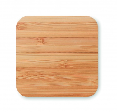 Logotrade advertising product picture of: Bamboo wireless charge pad 5W